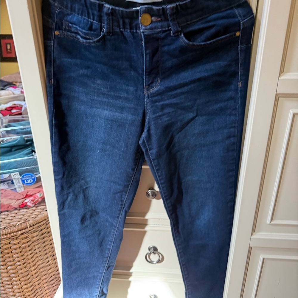 Vintage America Dark Blue Skinny Jeans